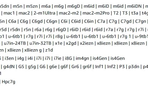 亚马逊云代理商：怎么选择适合的AWS EC2实例类型？