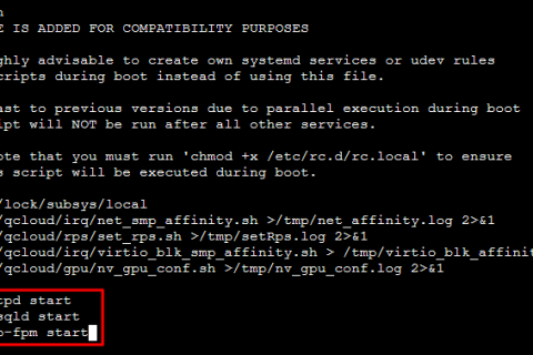 腾讯云弹性伸缩-如何设置服务开机启动？